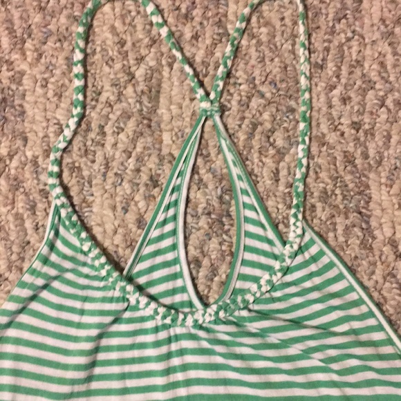 H&M Braided Strap Striped Tank Top - Picture 2 of 5